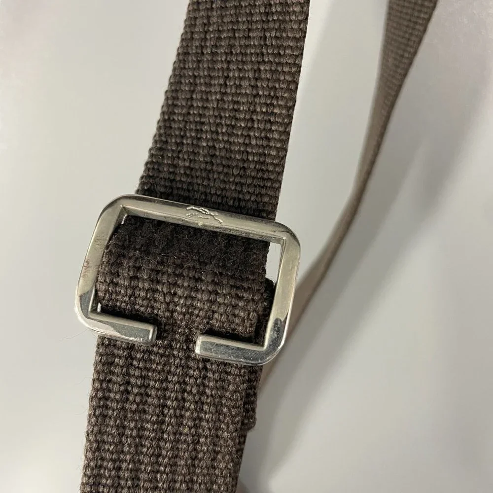 Longchamp Chocolate Brown Nylon Planetes Crossbody Bag - Picture 8 of 15